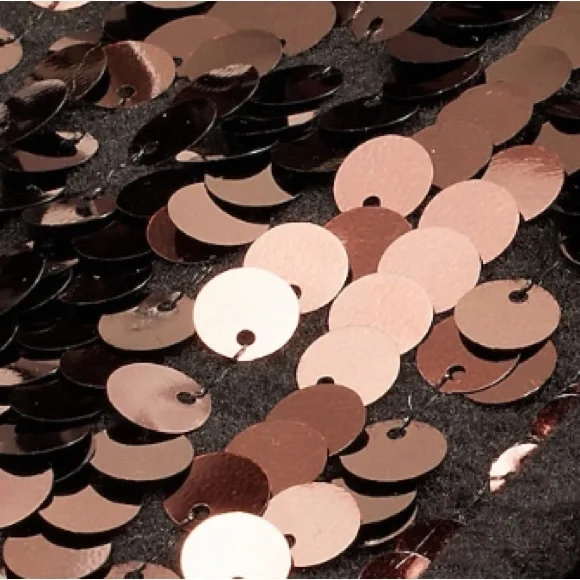 Express NWT Sequin One Button Trench Coat Bronze Brown Size Small - Picture 6 of 10